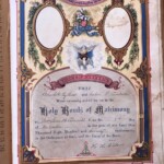 Bible Marriage Record: Charles David Poythress marriage to Indiana Twisdale on December 8, 1870 at the home of Mr. James H. Twisdale, Indiana's father.