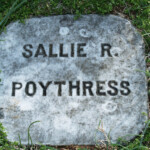 Miss Sallie R. Poythress Feb 1, 1927 (slate).