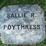 Miss Sallie R. Poythress Feb 1, 1927 (slate).